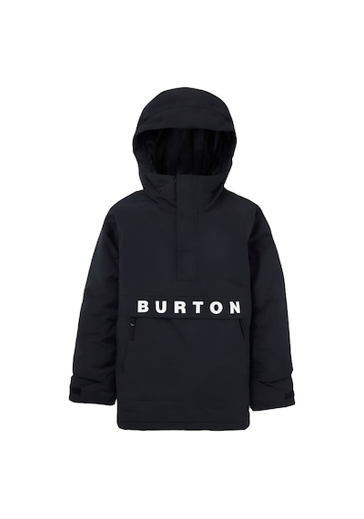 Burton Burton Frostner 2l Anorak Jacket Unisex Çocuk Siyah Snowboard Ceketi 002 Siyah