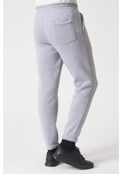 White Stone São Paulo 2424 Pamuklu Likralı Slim Fit Eşofman Altı Gri Gri