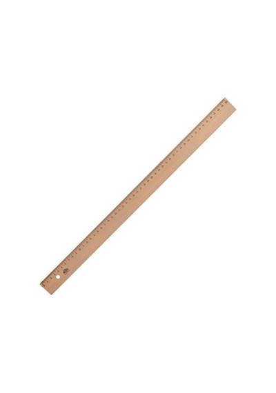 Hatas Tahta Cetvel 50 Cm Ahşap