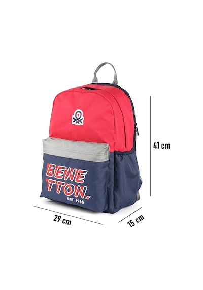United Colors Of Benetton Çift Bölmeli Sırt Çantası 03842
