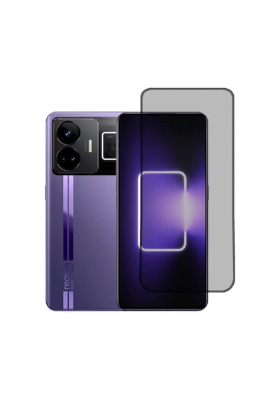 Realme Gt3 / Gt Neo 5 Tam Kaplayan Çerçeve Mat Cam Koruma Al3124