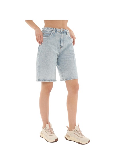 B0a67t7epj1-r Timberland Denim Shorts Kadın Şort Ve Kapri Mavi B0a67t7epj1-r Mavi