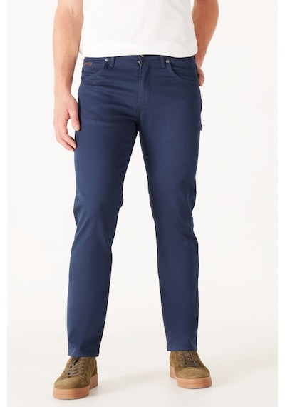 Wrangler Arizona Straight Fit Normal Bel 5 Cep Esnek Pantolon W211842410 Lacivert