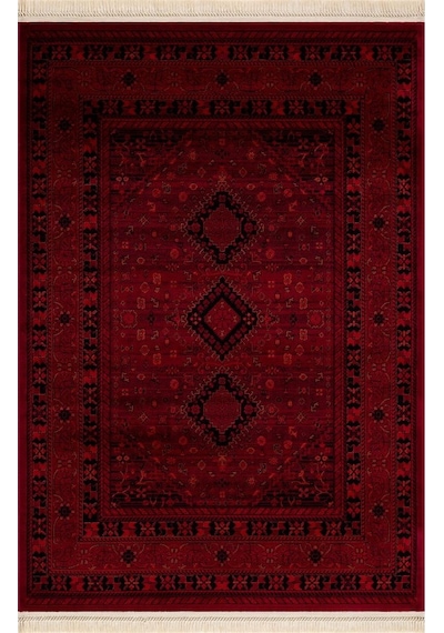 Afgan Türkmen Otantik Desenli Dokuma Salon Ve Oturma Odası Halısı (505465755)