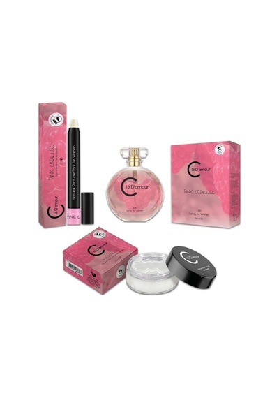 Cle D'Amour Pink Cadillac Women Vegan EDP Kadın Parfüm Meyveli Çiçeksi 3 x 100 ML