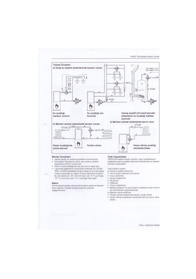 Honeywell Tm200solar-3/4e Termostatik Karışım Vanası 3/4''