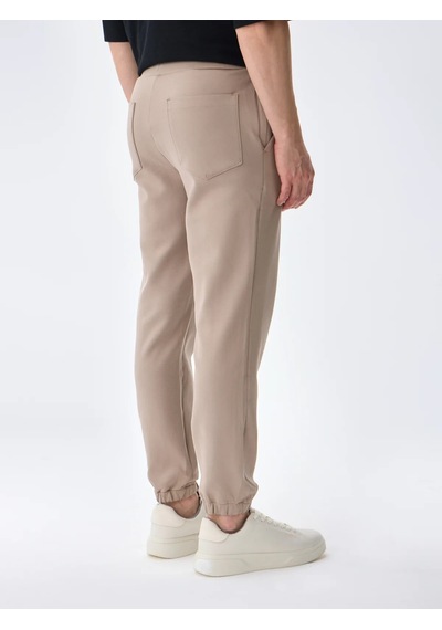 Isaora Gıza Cotton Jogger Erkek Beıge Sweat Pant Isr5402 Bej