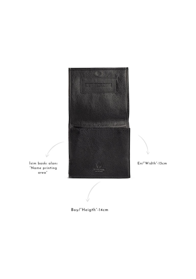 Watchofroyal Deri Kese Black - Unisex Çok Renkli