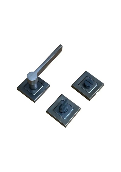 Sese Argun Wc Kare Antrasit Rozetli Kapı Kolu 200-258r-02-54