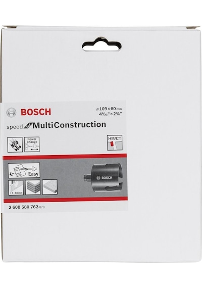 Bosch Tuğla Ahşap Fiber Sıva Fayans İçin 109 mm Panç BOSCH 26085807