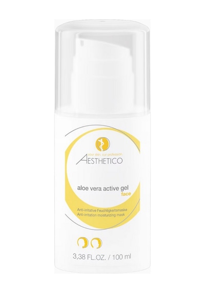 Aesthetico Aesthetıco Aloe Vera Active Gel, Hassas Ciltler Için Yatıştırıcı Jel Maske Maskeler