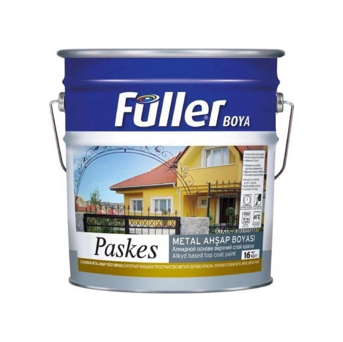 Paskes Sentetik Metal Boya 2,5 Kg Vişne