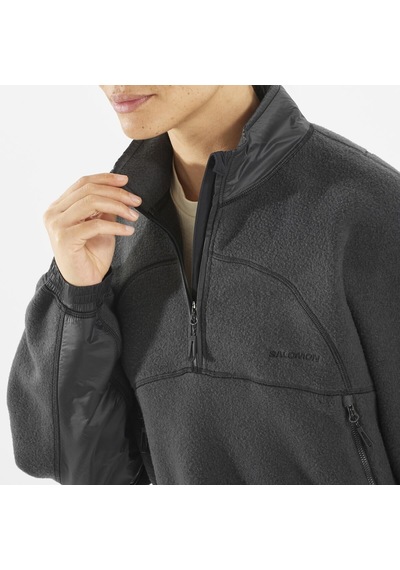 Salomon Chroma Fleece Crop W Siyah
