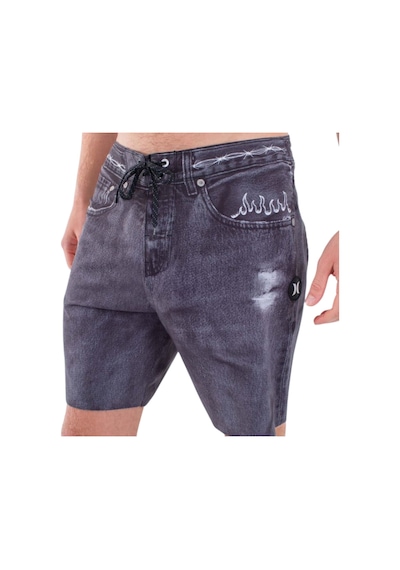 Hurley Hurley Phntm Eco Denim Bdst 18 Erkek Siyah Boardshort Blk Siyah