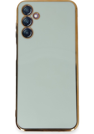Newface Samsung Uyumlu Galaxy M14 5g Kılıf Volet Silikon - Açık Yeşil Açık Yeşil
