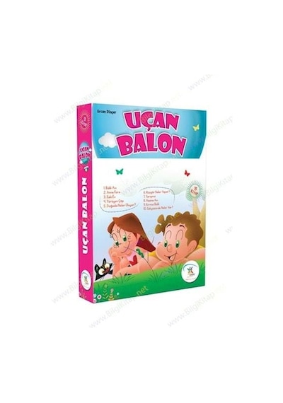 Uçan Balon Serisi Seti-15 Kitap Takım - Ercan Dinçer - 5 Renk Yayınları