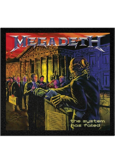 Beam Dijital Megadeth The System Has Failed Arma Peç Patch Yama