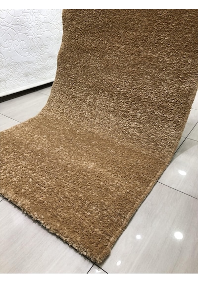 Saray Halı Gizem 125X180 El Örgüsü Düz Renk Açık Kahve Halı !
