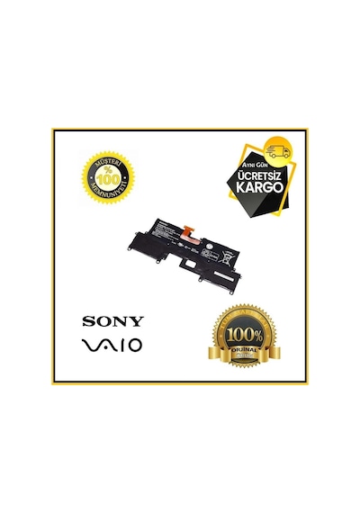 Sony Uyumlu Vaio Pro 11 Svp1121X9E Notebook Batarya Laptop Pil