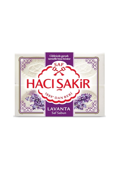 Tukıma Lavanta Kalıp Sabun 4 Adet Acı Badem