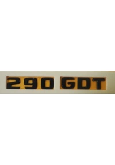 Mercedes Uyumlu Yazı 290 Gdt Siyah
