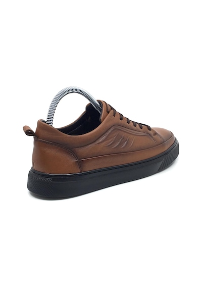 Taşpınar %100 Hakiki Deri Erkek Yazlık Rahat Günlük Sneaker Ayakkabı 40-44 Taba