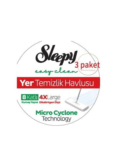 Yüzey Temizleme Havlusu, 4 Xl 8 Kat,3 Paket, Dayanıklı Özel Ambalaj Diğer