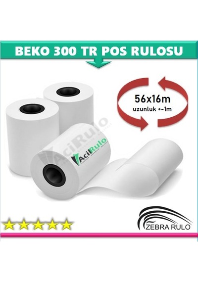 300 Adet Beko 300Tr Pos Rulosu