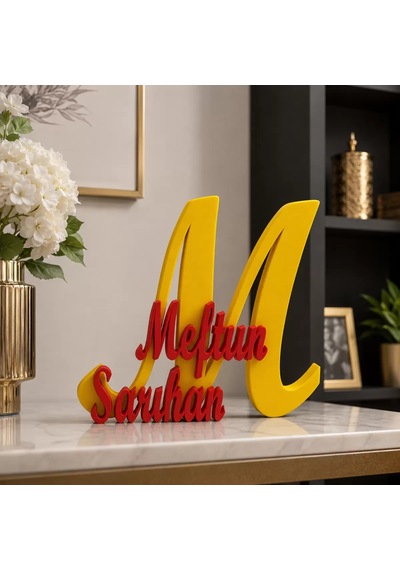 Kişiye Özel Masa Üstü İsimlik Ofis Ve Masaüstü İçin Dekoratif Ürün