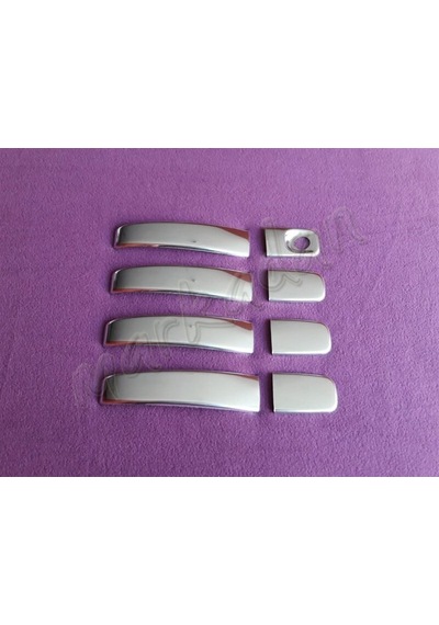 Woc Chrome Renault Trafic Krom Kapı Kolu 2001-2014 4 Kapı  Paslanm