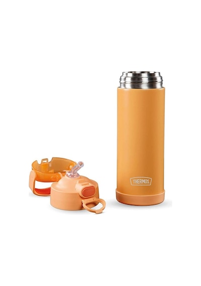 Thermos F422 Funtainer Çocuk Pipetli Termos 0,47l Neon Orange Turuncu