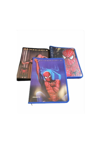 Pronto Spider-man Fermuarlı Öğrenci Klasörü Pp 4 Halka