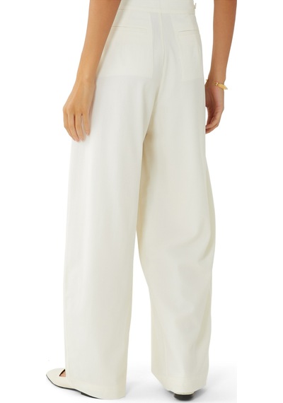 St. Agni Ayarlanabilir Pantolonlar Crema