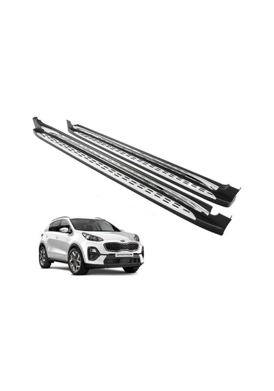 Kia Sportage Yan Basamak Kromlu Model 2018-2021 Arası Uyumlu