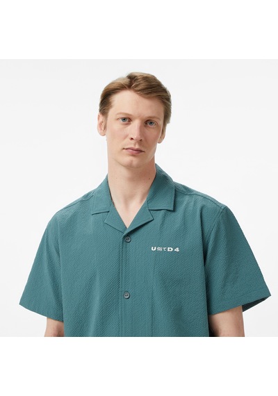 Unıted4 Comfort Fit Erkek Mavi Gömlek Mızu