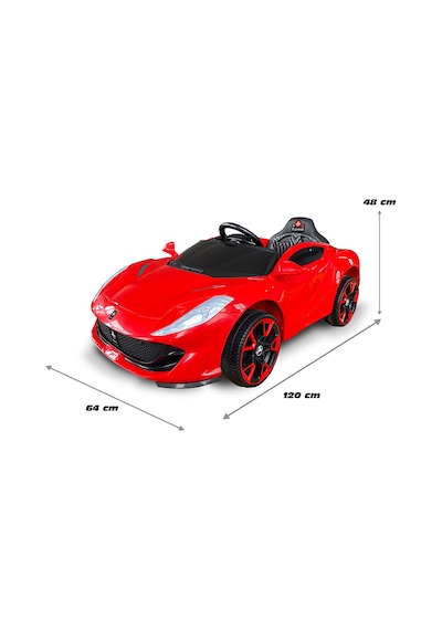 Akar Oyuncak Favori 12V Uzaktan Kumandalı Akülü Araba Kırmızı B3969953823N1-1