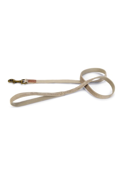 Hnrlıshp Beeztees Dbl Köpek Gezdirme Kayışı, Velura, Gri, 120cm, 20mm Çok Renkli