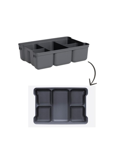 Flora Kilitli Bölmeli Saklama Kutusu, Bujiteri Takı İlaç Dikiş İp Kaşık Hırdavat Organizer 6,25 Litre