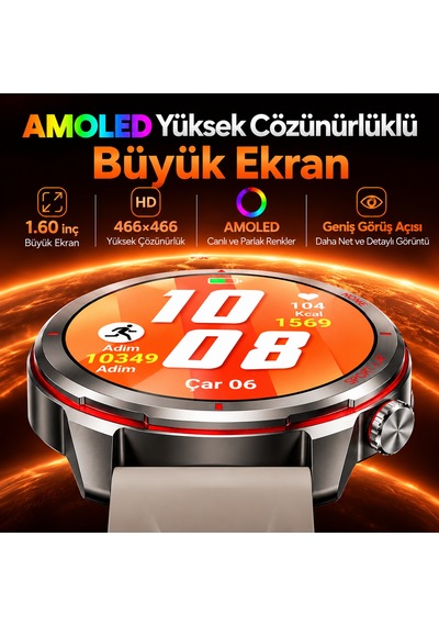 Kalobee Sk58 Premium Akıllı Saat 1.53 Bluetooth Arama & Çağrı Cevaplama, Aı Sesli Asistan, Kalp Ritmi, Uyku Ve Spor Takibi, Ip68-turuncu-14899 Kalobee Sk58 Premium Akıllı Saat 1.53 Bluetooth Arama & Çağrı Cevaplama, Aı Sesli Asistan, Kalp Ritmi, Uyku Ve Spor Takibi, Ip68-turuncu-14899