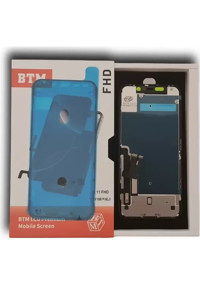 Tkgz - Apple Uyumlu iPhone 11 Lcd Ekran Dokunmatik A Kalite - Btm
