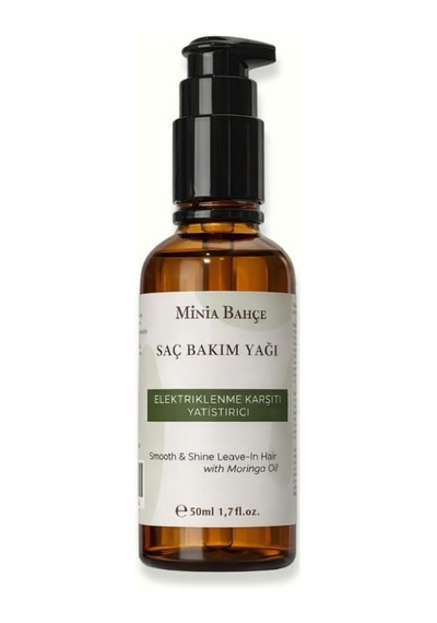 Moringa & Biberiye Yağlı Bitkisel Saç Bakım Yağı 50 Ml Kırık Karşıtı, Parlaklık Veren