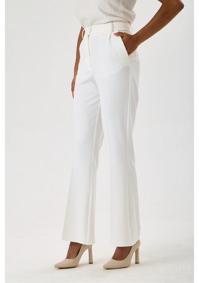 Velnara Moda Klasik Tek Düğme Ceket & İspanyol Paça Pantolon - Kadın Takım Elbise Kırık Beyaz - Velnara Tasarımı Beyaz - 918597742 Beyaz Velnara Moda Klasik Tek Düğme Ceket & İspanyol Paça Pantolon - Kadın Takım Elbise Kırık Beyaz - Velnara Tasarımı Beyaz - 918597742 Beyaz