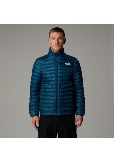 The North Face Huila Synthetic Erkek Turkuaz Dik Yaka Mont Yeşil