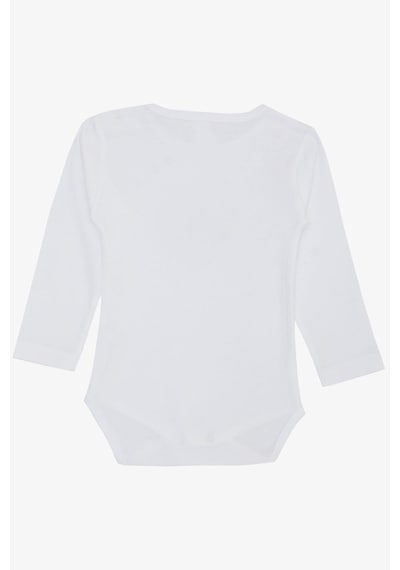 Breeze Erkek Bebek Çıtçıtlı Zıbın Body Sevimli Takım Arkadaşları Baskılı 9 Ay-3 Yaş, Beyaz Beyaz