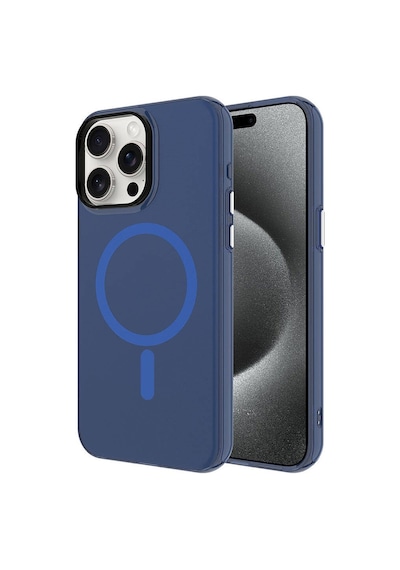 Apple Uyumlu iPhone 15 Pro Zore Magsafe Şarj Özellikli Buzlu Transparan C