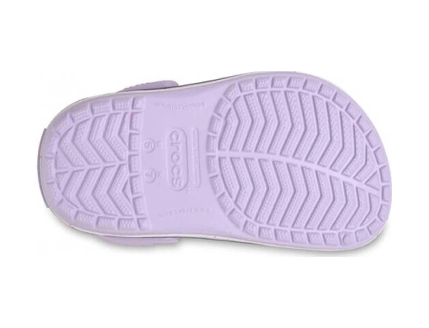 Crocband Benekli Bant Terlik-10891 Mor