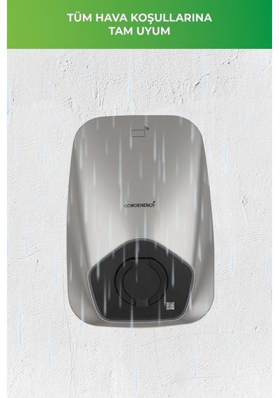 Goboenergy Bs31b Personal Elektrikli Araç Şarj İstasyonu / Type2 Soketli / Max. 32a - 22kw Ayarlanabilir 7kw - 11kw - 22kw