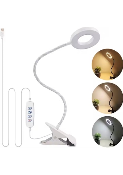 Akrobat Masa Lambası Şiddeti Ayarlanabilir Dim Ayarlı 3farklı Led