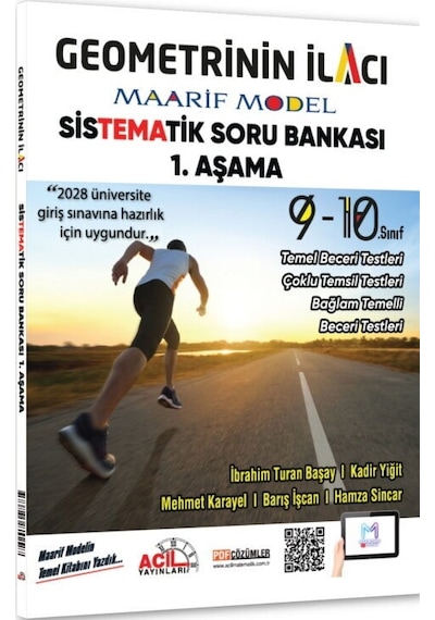 Acil Yayınları Tyt Ayt Geometrinin İlacı Maarif Model Sistematik Soru Bankası 1