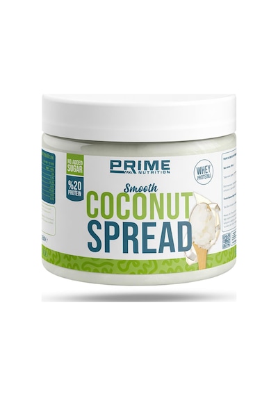 Prime Nutrition Smooth Coconut Protein Spread 350 Gram Hindistan Cevizi Kreması